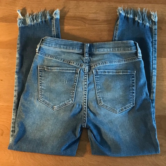 Free People Fringe Cuff Jeans - Picture 5 of 9